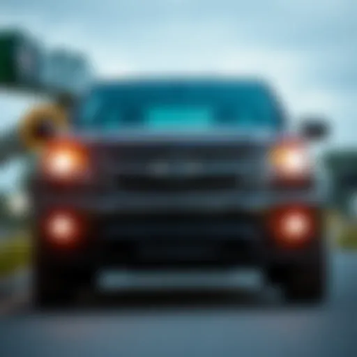 Front View of the 2010 Chevy Colorado 2010 Chevy Colorado front view showcasing its design