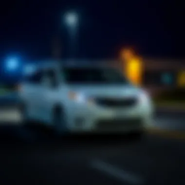 Performance features of the 2013 Toyota Sienna SE in action