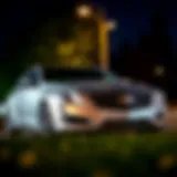 Elegant exterior of the 2015 Cadillac CTS 3.6 L Luxury AWD Sedan