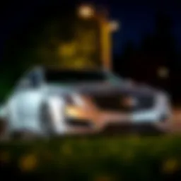 Elegant exterior of the 2015 Cadillac CTS 3.6 L Luxury AWD Sedan