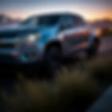 Performance Metrics of the 2016 Chevy Colorado Performance metrics of the 2016 Chevy Colorado displayed graphically