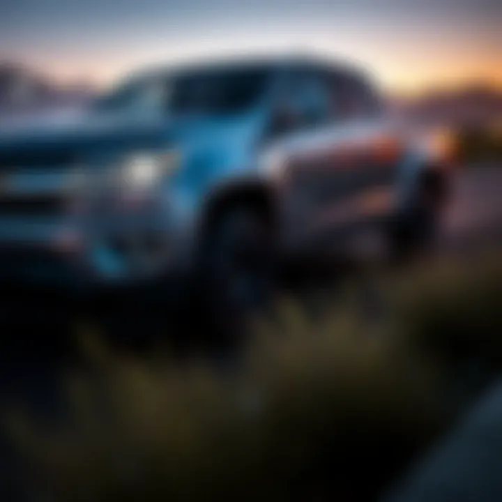 Performance Metrics of the 2016 Chevy Colorado Performance metrics of the 2016 Chevy Colorado displayed graphically