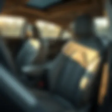 Interior seating of the 2016 Ford Fusion Titanium Energi emphasizing comfort and luxury