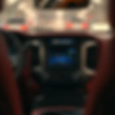 Interior Dashboard of the 2017 Chevy Silverado 1500 Interior dashboard of the 2017 Chevy Silverado 1500 showcasing technology features