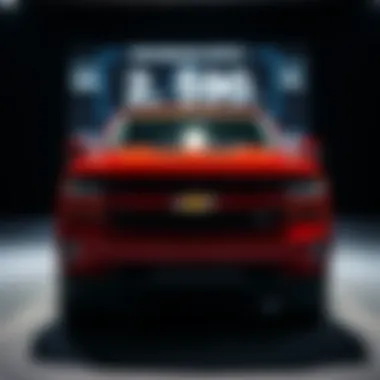 Performance Metrics of the 2017 Chevy Silverado 1500 Performance metrics display of the 2017 Chevy Silverado 1500