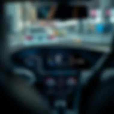 Features of the 2019 Honda Civic Dashboard Detailed view of the 2019 Honda Civic dashboard showcasing features