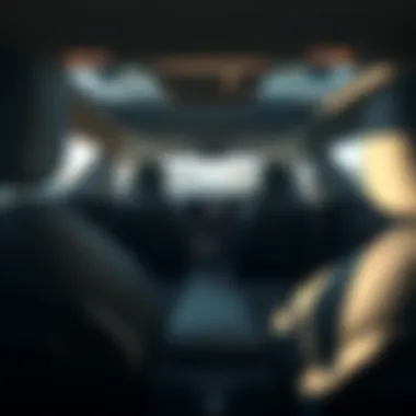 Interior view highlighting the advanced technology and spacious layout of the Passat