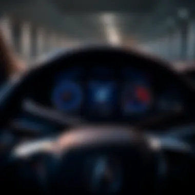 Innovative Technology Interface in Acura Hybrid SUV Dashboard of Acura hybrid SUV featuring advanced tech interface