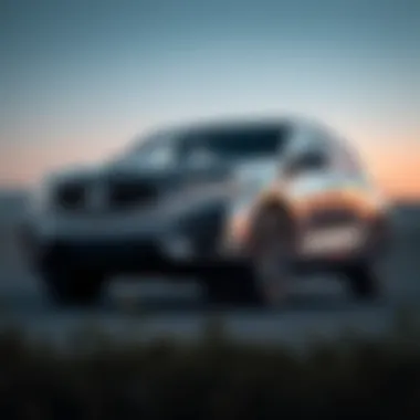 Sleek and Stylish Exterior of Acura Hybrid SUV Acura hybrid SUV exterior design showcasing sleek lines