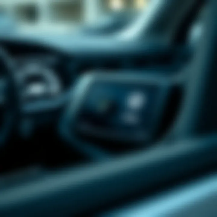 Close-up of safety features demonstrating the vehicle's commitment to driver protection.