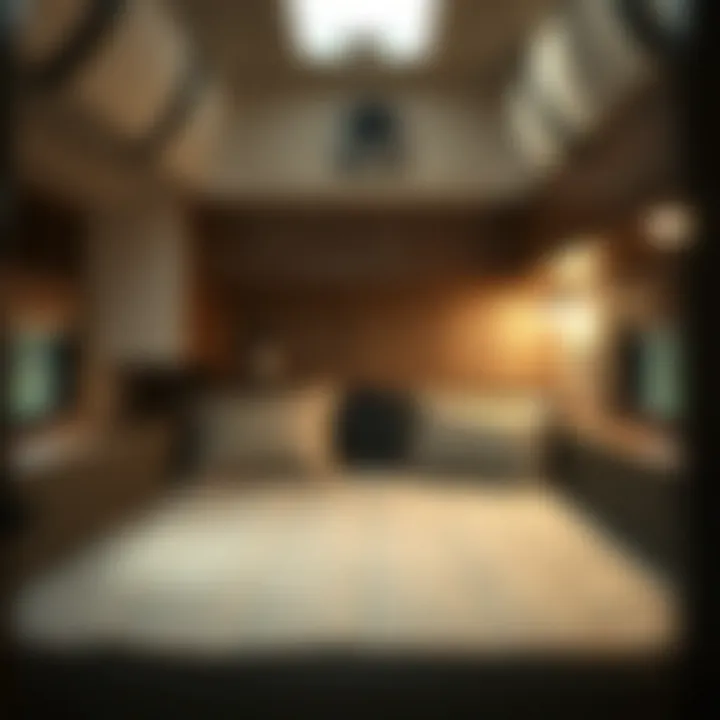 Sleeping quarters of the Leprechaun 220QB showcasing the comfort and amenities available.