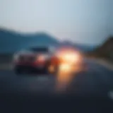 Chevy Colorado V6 on a scenic highway