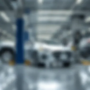 Service facility at Atlantic Auto Mall Hyundai equipped with advanced technology for vehicle maintenance.