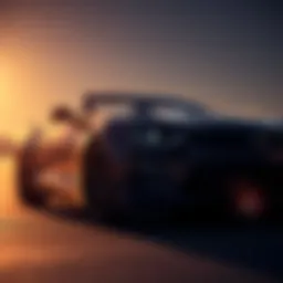 The sleek design of the Camaro Super Sport Convertible showcasing its modern aesthetics