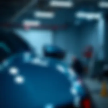 Detailed inspection of a car's exterior