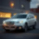 Exterior view of the 2014 Subaru Outback showcasing its sleek design