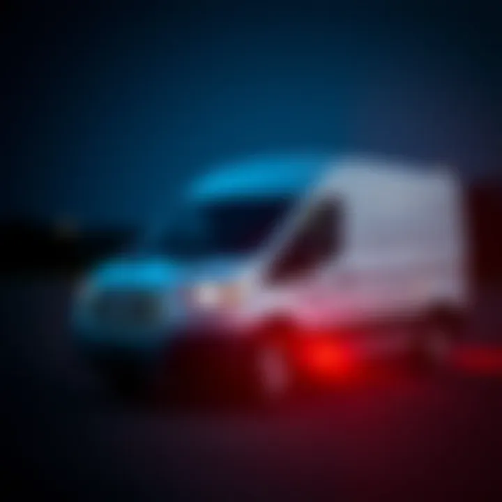 Competitive Comparison of the 2015 Ford 250 Transit Van Comparison chart of the 2015 Ford 250 Transit Van and competitors