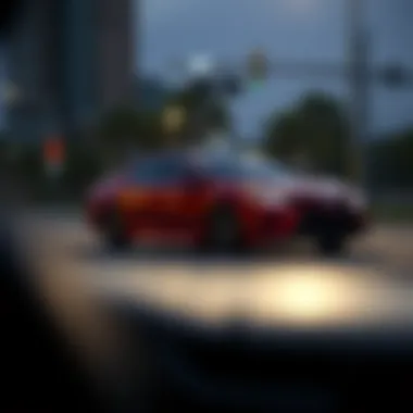 Comparison chart of Camry MPG against competitors