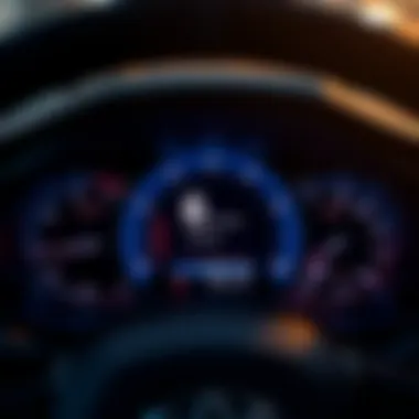 Dashboard showing fuel efficiency metrics