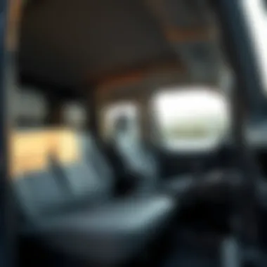 Modern and Ergonomic Interior Features of the 2022 Ford Transit 2022 Ford Transit interior features