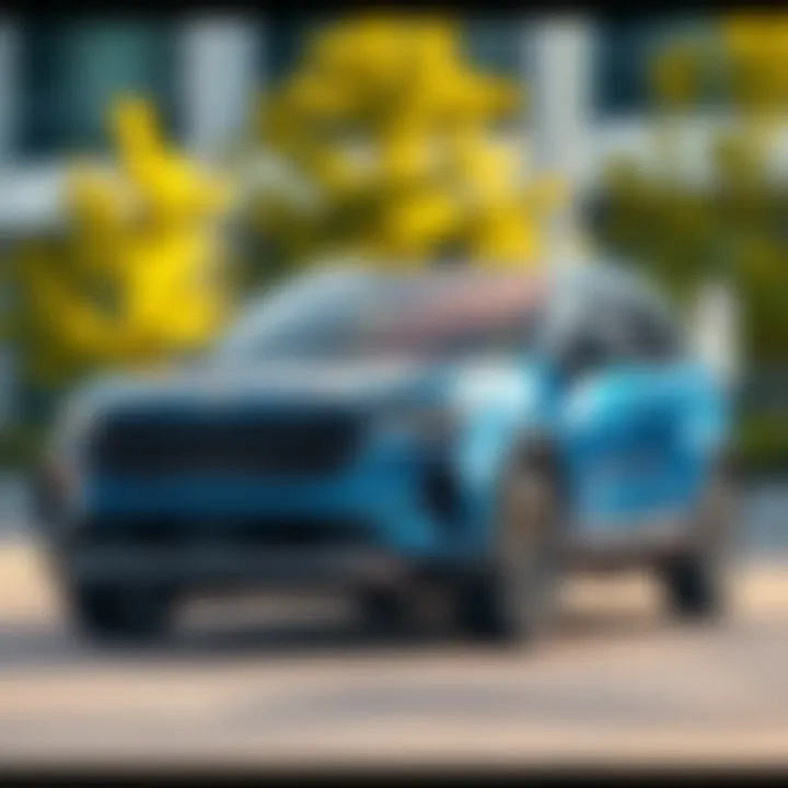 Stylish exterior design of the 2022 Kia Seltos