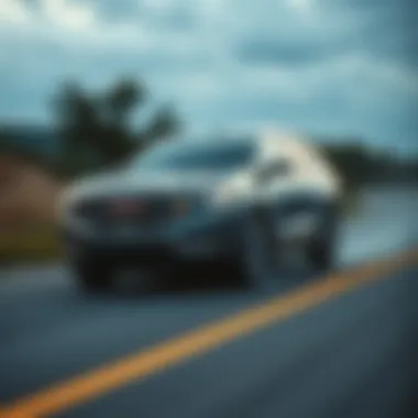 2016 GMC Terrain demonstrating performance on the road