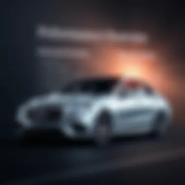 2021 Mercedes E350 4MATIC Performance Overview Display of performance metrics and specifications for the 2021 Mercedes E350 4MATIC.