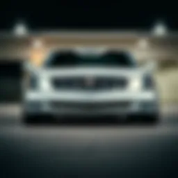 Front view of the 2005 Cadillac DeVille showcasing its elegant design