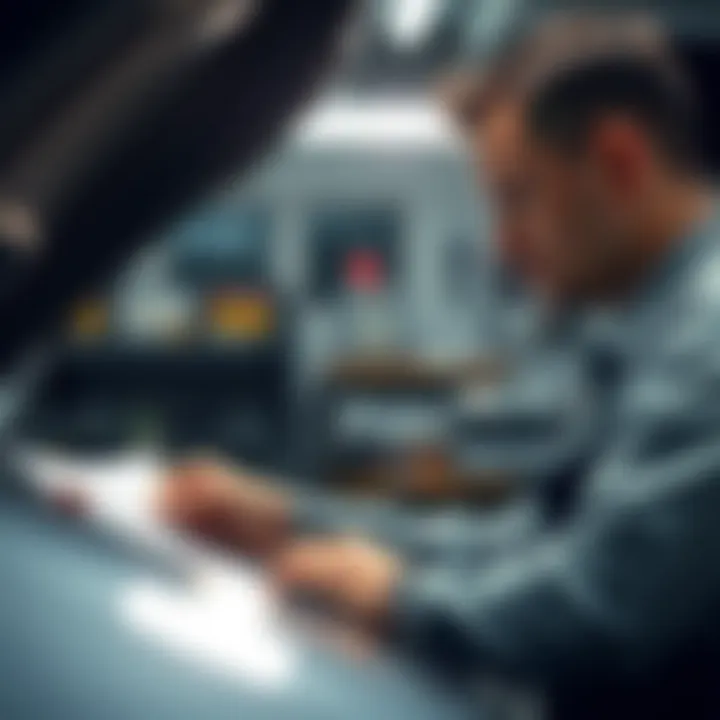 Interpreting Diagnostic Results for Optimal Performance Mechanic analyzing diagnostic report