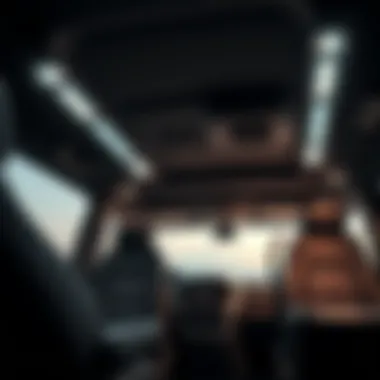 Interior features showcasing the comfort and technology of the 2017 Dodge Ram Van