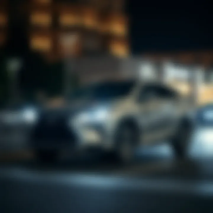 Comparison of the 2021 Lexus RX with Competitors in the Segment Comparative analysis of luxury midsize SUVs highlighting the 2021 Lexus RX