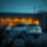 Exterior view of the 2021 Lexus RX showcasing luxury design