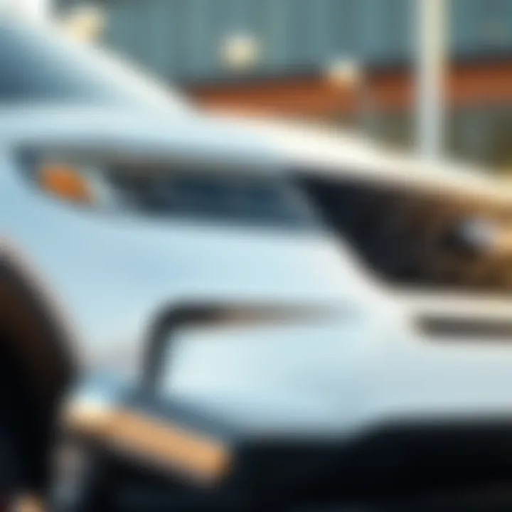 Sleek exterior design of the Ford Explorer