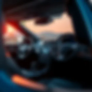 Interior layout showcasing Ford Explorer features