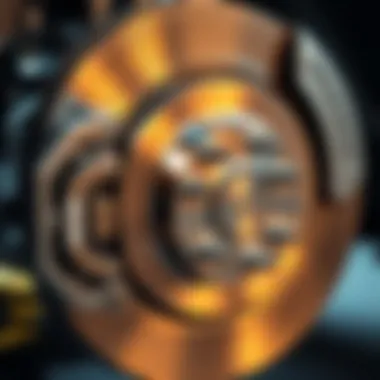 Diagram illustrating the components involved in brake system replacement