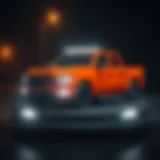 Dodge Hellephant truck showcasing its muscular design