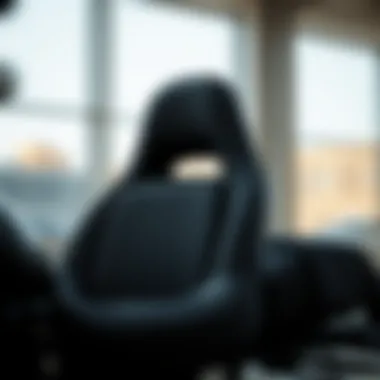 Ergonomic elements of the 2005 Dyna Super Glide seat