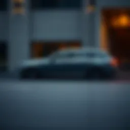 Elegant exterior view of the E450 Station Wagon