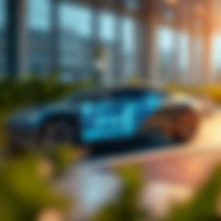 Electric Vehicle Battery and Charging Architecture Diagram of an electric vehicle battery and charging architecture