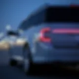 Sleek exterior design of the Ford Flex showcasing its unique styling