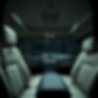 Ford Flex Interior Space Spacious interior of the Ford Flex highlighting comfort and functionality