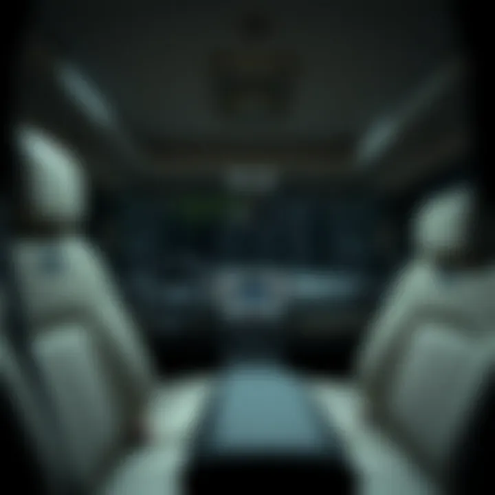 Ford Flex Interior Space Spacious interior of the Ford Flex highlighting comfort and functionality