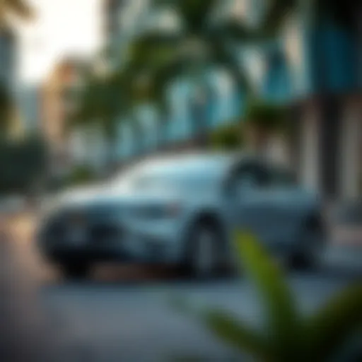 Chevrolet Malibu parked on a Miami street