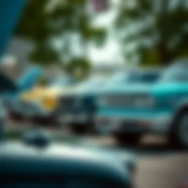 Buick Enthusiasts Gathering Buick enthusiasts at a local car show