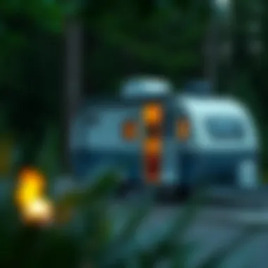 Eco-friendly features in a cottage destination trailer
