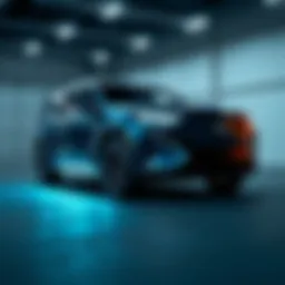 Electric Chevy Tahoe concept showcasing futuristic design