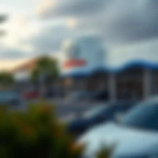 Exterior view of Garden State Honda dealership showcasing the modern architecture