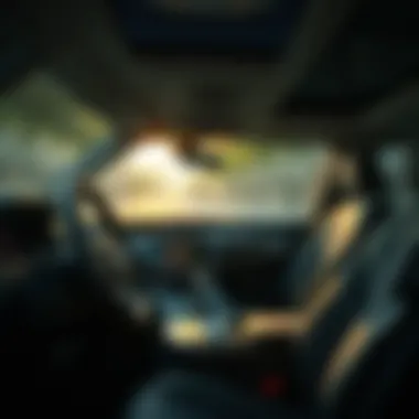 Cutting-Edge Interior Technology Interior view highlighting advanced technology features