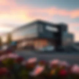 Exterior view of Spokane Foothills Mazda showcasing its modern architecture