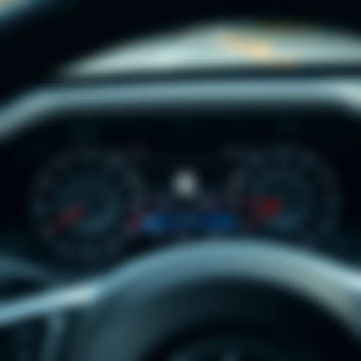 Performance metrics displayed on the dashboard of the CLA 250 Hybrid